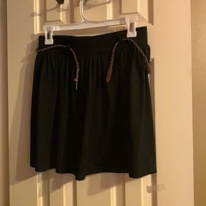 Skirt with Rope Belt